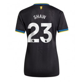 Manchester United Luke Shaw #23 Derde tenue Dames 2025-26 Korte Mouw